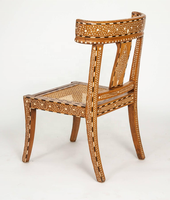 Chaise en incrustation d'os de haute qualité indienne, fabriquée à la main en Inde, prix direct d'usine raisonnable, chaise en incrustation d'os pour la maison, l'hôtel, la villa