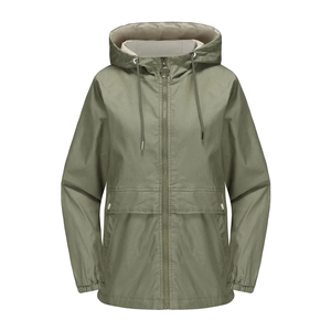 Chaqueta para adultos informal personalizada de calidad superior, cortavientos con capucha, cortavientos ligero para hombres y mujeres - Product Image 3