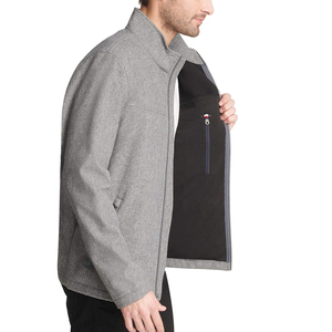 2026 <b>Lightweight</b> Fashion <b>Men's</b> Softshell <b>Jacket</b> Winter Wholesale High Quality Waterproof Stand Collar Breathable - Product Image 5