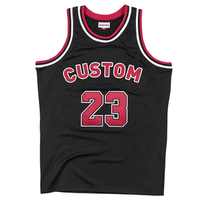 Vêtements de sport en gros uniforme de basket-ball séchage rapide respirant de haute qualité sublimation broderie matériel sergé maillot de basket-ball - Product Image 4