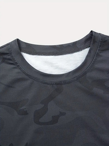 100% algodón blanco sólido camiseta para hombres de talla grande Casual cuello redondo manga corta colección de verano 260 gramos tela ropa a granel - Product Image 3