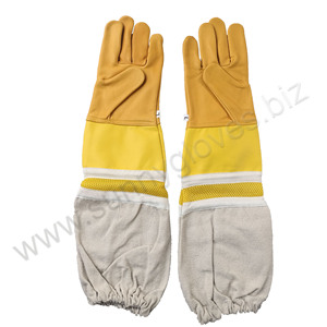 Guantes de apicultura de alta calidad, protectores de cuero de vaca, para Apicultura - Product Image 6