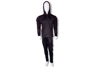 Professional Plain Solid Color Flared Tracksuit Men Hoodie Jogger Sweatpants Oversized Casual Breathable Streetwear Custom Logo - Product Image 6