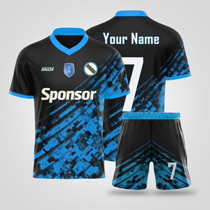 ชุดฟุตบอลพิมพ์ลายซับลิเมชันไม่เหมือนใครพร้อมโลโก้ที่กำหนดเองดีไซน์ MOQ ต่ำฟรีจากเวียดนาม - Product Image 5