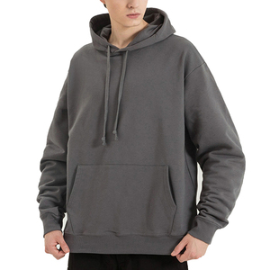 เสื้อมีฮู้ดกระเป๋าใหญ่ของผู้หญิงกำหนดได้เองตราสัญลักษณ์ด้านหน้าทรงหลวมออกกำลังกายผ้าฝ้าย100% พิมพ์ลายปักสำหรับฤดูหนาว - Product Image 5