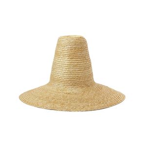 Sombrero de paja de ala ancha resistente a los rayos UV, perfecto para actividades al aire libre - Product Image 1