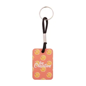 Porte-clés en bois personnalisable Woody Plus D, porte-clés promotionnel personnalisé, mousqueton - Product Image 2