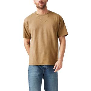 T-shirts pour hommes, manches courtes, streetwear d'été, décontracté, blanc, OEM, sur mesure, coton de qualité supérieure, t-shirt pour hommes, couleur unie - Product Image 2