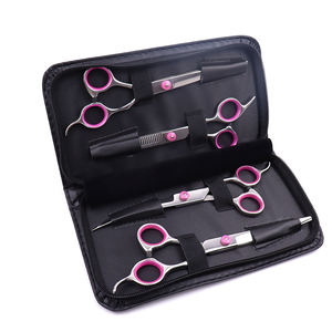 Tijera de afeitar profesional hecha a medida con mango elegante Corte de cabello de alta calidad para uso en salón Punta de hoja afilada - Product Image 6