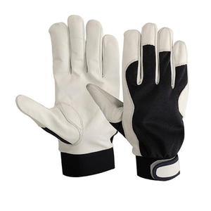 Vente chaude Prix d'usine Gants de conduite en cuir fendu de haute qualité compatibles avec les écrans tactiles Unisexe toutes tailles Pêche sportive - Product Image 6