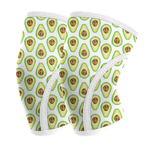 Manchon de compression pour genou en nylon élastique et respirant unisexe réglable avec service OEM Support d'haltérophilie personnalisable - Product Image 6