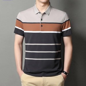 2023 nuevos polos de moda, polos de último estilo para hombres, camisetas de manga corta, servicios OEM de verano, polos de alta calidad - Product Image 4