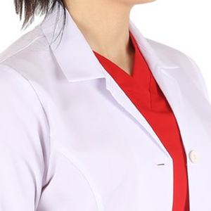 เสื้อโค้ทแพทย์สำหรับทั้งชายและหญิงเสื้อคลุมสครับสีขาวสำหรับแพทย์และพยาบาลเสื้อโค้ทสำหรับแพทย์และพยาบาล - Product Image 5