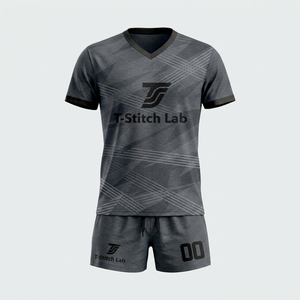 Tenue de volley-ball unisexe pour adultes, coupe confortable, manches courtes, évacuation de l'humidité, 100% polyester, écologique, antibactérien, personnalisable - Product Image 5