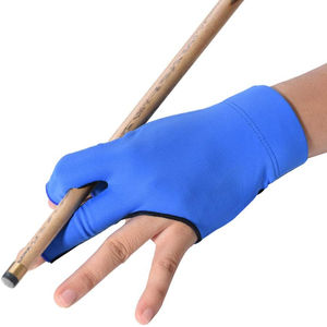 Guantes deportivos de billar profesionales de tres dedos de alta calidad, guantes de billar OEM antisudor antideslizantes de una sola pieza para hombre de invierno - Product Image 4