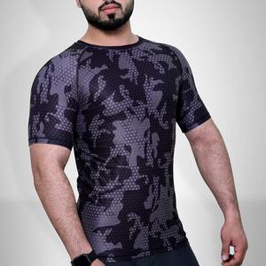 Custom Compression Rash Guard Shirt for Sports & Fitness Workout Premium Brands - Product Image 1