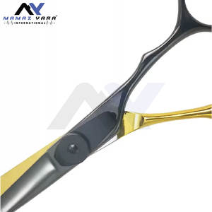 Ciseaux de coiffeur professionnels à deux couleurs Ciseaux de salon de qualité supérieure pour un style élégant et conçu pour la beauté - Product Image 3