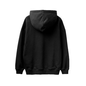 Style de rue personnalisé coton surdimensionné sweats à capuche pour femmes blanc plaine en vrac hiver femmes coréen pull à capuche - Product Image 2