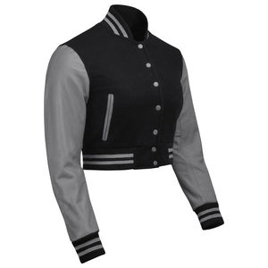 Chaquetas de Moda para Mujer al por Mayor, Nueva Colección de Alta Calidad, Servicio OEM con Buen Precio, Chaquetas Universitarias para Mujer - Product Image 3