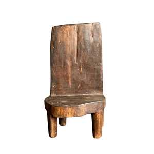 Indian Naga Tribal Wooden Chair Hand Carved Antique Rustic <b>Hotel</b> Interior <b>Furniture</b> Mix Match 1 Container - Product Image 5