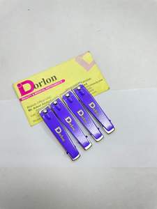 Ensemble de coupe-ongles professionnel à large ouverture de mâchoire avec revêtement en poudre violet de qualité durable ongles pointus en acier inoxydable avec logo personnalisé - Product Image 6