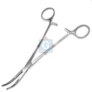 Pinzas arteriales manuales de acero inoxidable Moynihan para precisión quirúrgica y sujeción - Product Image 3