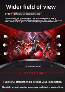 27 32 Inch 4K 144H 165Hz Có Thể Điều Chỉnh Đứng Chống-Ánh Sáng Màu Xanh Màn Hình Cong Chơi Game Màn Hình Máy Tính Cho Nhà - Product Image 3