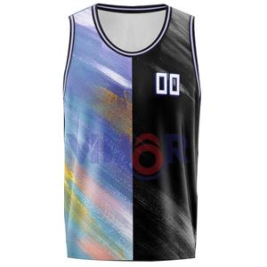 Maillot de basket-ball réversible sur mesure pour hommes et jeunes Maillot de basket-ball uniforme de sport respirant au design unique OEM - Product Image 1