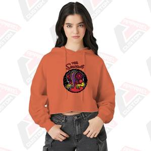 Stylish and Cozy Men's 100% Cotton Winter Crop Hoodie with Embroidered Digital Printing Perfect Lightweight Layering - Product Image 1