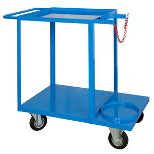 Chariot de soudage à un seul support de cylindre arrière avec aimants pour diverses applications - Product Image 1