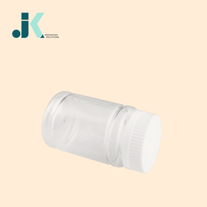 Usine du Vietnam OEM/ODM bouteille d'emballage PET transparente 100ml CR couvercle brun/Vietnam meilleure qualité M0272 pilule vitamine - Product Image 1