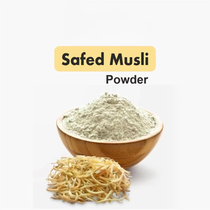 Poudre de Safed Musali de marque privée, qualité supérieure, 100 % pure, extrait d'herbes naturelles, qualité alimentaire, au meilleur prix - Product Image 3