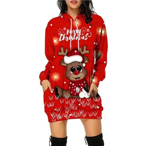 Custom Drop-shoulder Printed Hoodies Casual Breathable 100% Cotton Pullover Premium Oversized Hoodies for Woman - Product Image 4