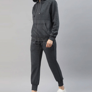 Vêtements d'hiver de qualité supérieure survêtement pour femmes deux pièces concevez votre propre survêtement à manches longues pour femmes - Product Image 2