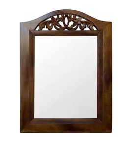 Modern Luxury Handcrafted Mango <b>Wood</b> <b>Wall</b> <b>Mirror</b> Customizable Unique Home Decorative Wooden Framed by Azora Industries - Product Image 4