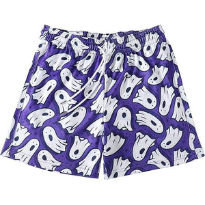Shorts de basket-ball pour hommes avec logo personnalisé, style streetwear, grande taille, imprimé animal, respirant, séchage rapide, en maille polyester - Product Image 1