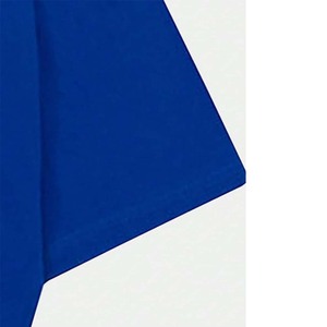 Camiseta de Manga Corta para Hombre, Cuello Redondo, Color Azul, Corte Regular, Color Sólido, Informal, de Jersey, Algodón, Tejido Liso - Product Image 5