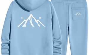 Conjunto Deportivo de Invierno para Hombre |   Color Personalizado |   100% Algodón Fleece |   Chándal Deportivo Sólido Antibacteriano Transpirable con Capucha - Product Image 6