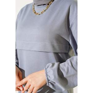 Ensemble 2 pièces à fente longue, gris - Product Image 2