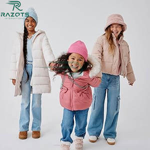 Veste d'hiver matelassée à capuche longue personnalisée Razorts pour adolescentes, vestes respirantes à enfiler pour filles - Product Image 6