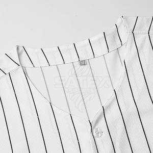 ชุดซอฟต์บอลพิมพ์โลโก้ตามสั่ง คุณภาพสูง ผลิตภัณฑ์เฉพาะตัว ระบายอากาศได้ดี สำหรับผู้ชาย ผ้าโพลีเอสเตอร์ 100% คอวี - Product Image 3