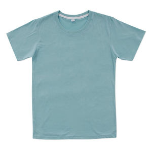 Camiseta Formal de Algodón para Hombre, Cuello Redondo, Corte Regular, Manga Larga, Tela Satén, Logotipo Frontal con Impresión Digital, Buen Precio - Product Image 4