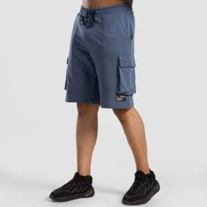 Pantalones Cortos de Golf Propel 100% Poliéster (Bearing Sea) Corte Regular con Patrón Transpirable Tipo Cargo Tallas XS y XXS con Decoración de Logotipo - Product Image 1