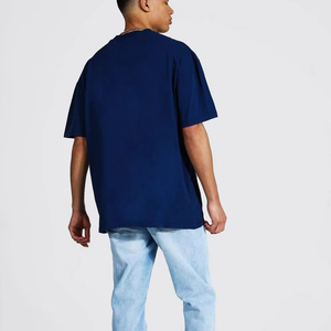 T-SHIRTS HOMME COL HAUT T-SHIRT COL ROND SURDIMENSIONNÉ PAPILLON T-SHIRT HOMME COL ROND SURDIMENSIONNÉ T-SHIRTS - Product Image 1