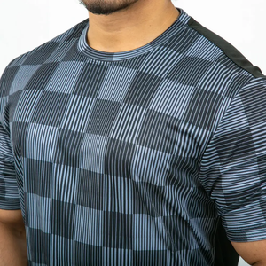 เสื้อยืดผ้าฝ้าย100% 180gsm สำหรับผู้ชายเสื้อยืดถักคอกลมทรงโอเวอร์ไซส์ลายเรียบ - Product Image 5