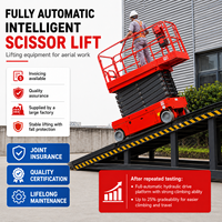 Plateforme élévatrice à ciseaux électrique hydraulique CE 4m 6m 8m 10m 12m 14m 16m 18m