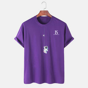 Camiseta de alta calidad para hombre, camiseta superventas para hombre, Camiseta de algodón 100% de Color sólido para hombre para adulto - Product Image 1