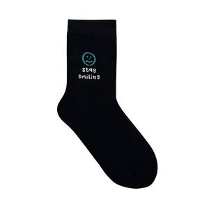Logo brodé personnalisé motifs équipage chaussettes respirant doux coton hommes chaussette pour un usage quotidien décontracté vente en gros commande en gros usine - Product Image 3