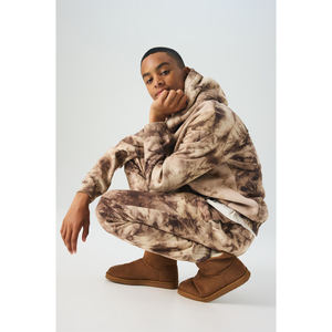 Conjuntos Deportivos Originales para Hombre, 100% Algodón, Conjuntos Unisex de Felpa Francesa, Pantalones Deportivos Estampados, Sudadera con Capucha, Conjuntos de Joggers, Pantalones OEM - Product Image 5