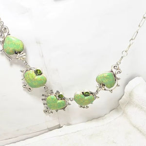 Collar de Plata de Ley Estilo Navajo Cilacis de Alta Calidad, Hecho a Mano con Turquesa Natural Azul y Latón, Joyería Única para Regalo - Product Image 4